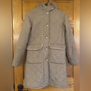Mackintosh Scotland Women’s Quilted Hooded Coat – Size 34
